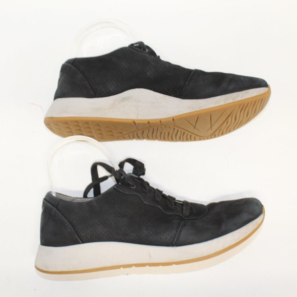 Dansko Shoes Womens 40 US 9.5 Christina Sneaker 4254100302 Black Leather Lace Up - Picture 7 of 11